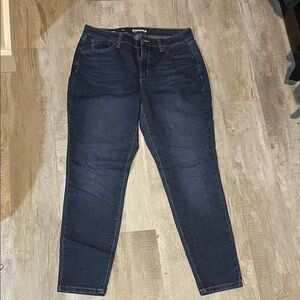 Sonoma Women's Dark Blue curvy Skinny Jeans